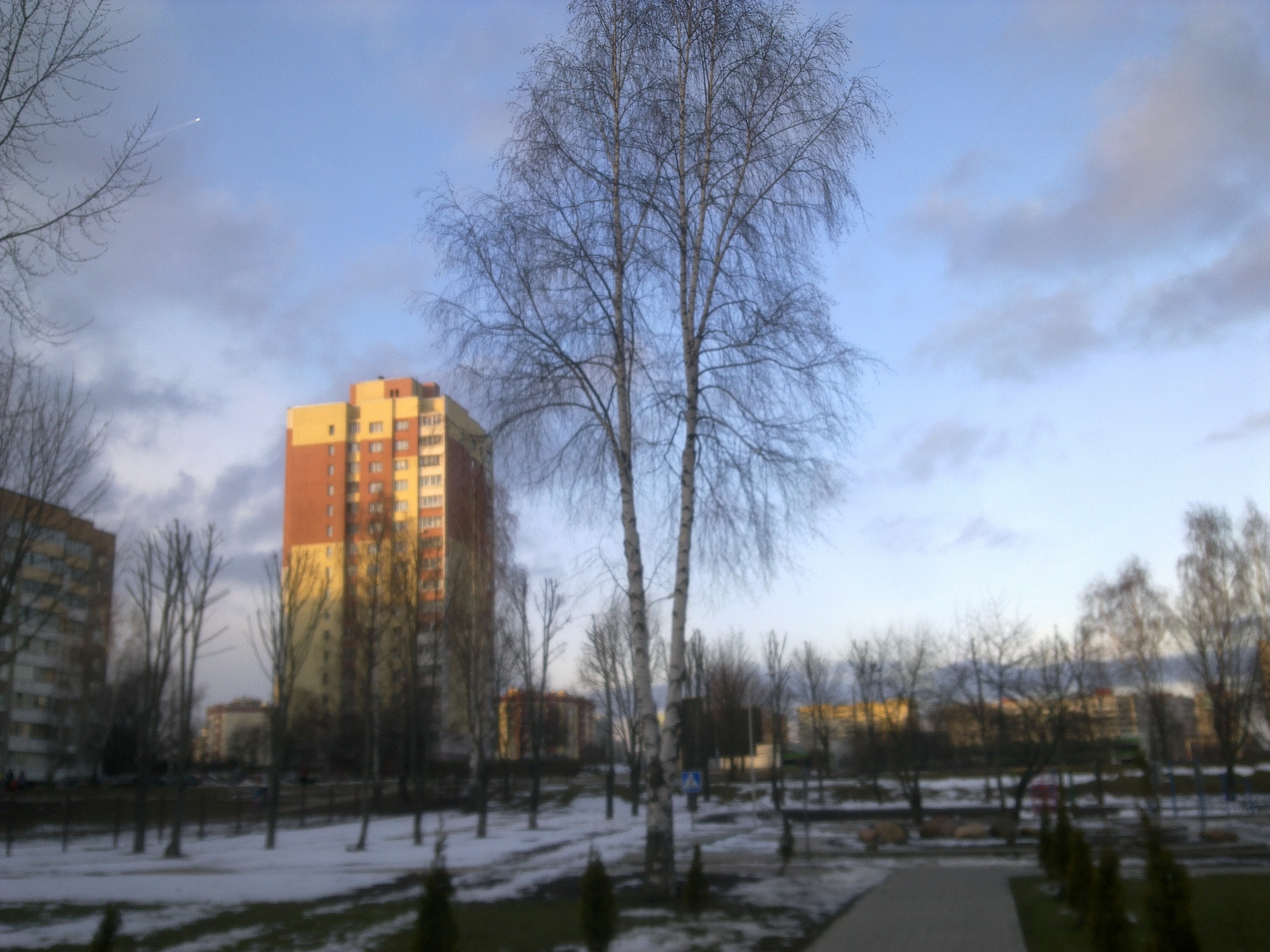 Nature of Belarus - warm winter in Minsk - Azerbaijani, Turkish, Russian translations